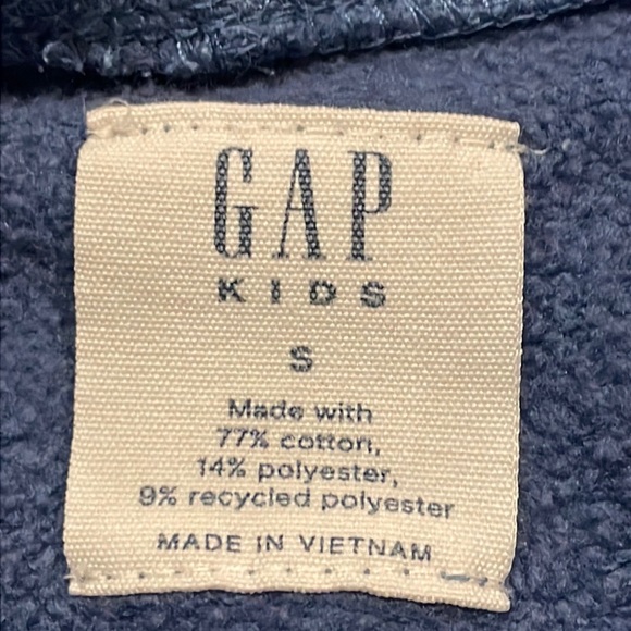 Gap Kids Girls Hooded Flowered Sweatshirt- Size Small - Picture 4 of 16